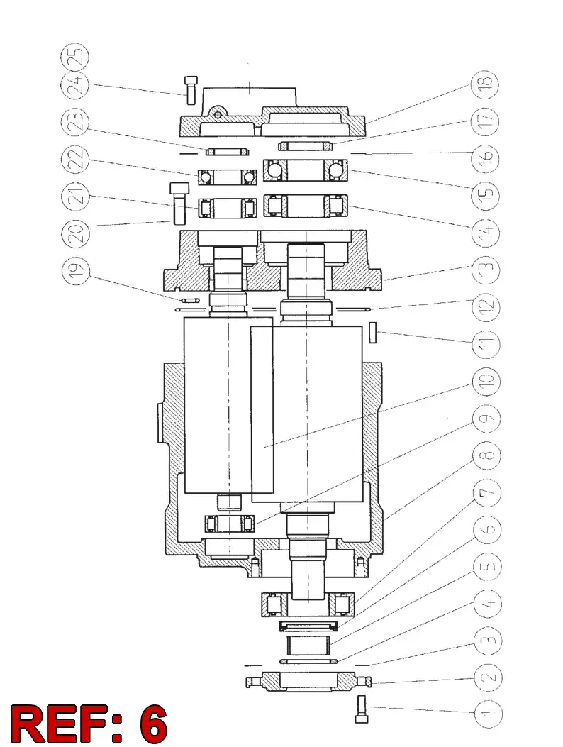 89550159 895 501 59 SHAFT SEAL - Sandvik Technical Drawing
