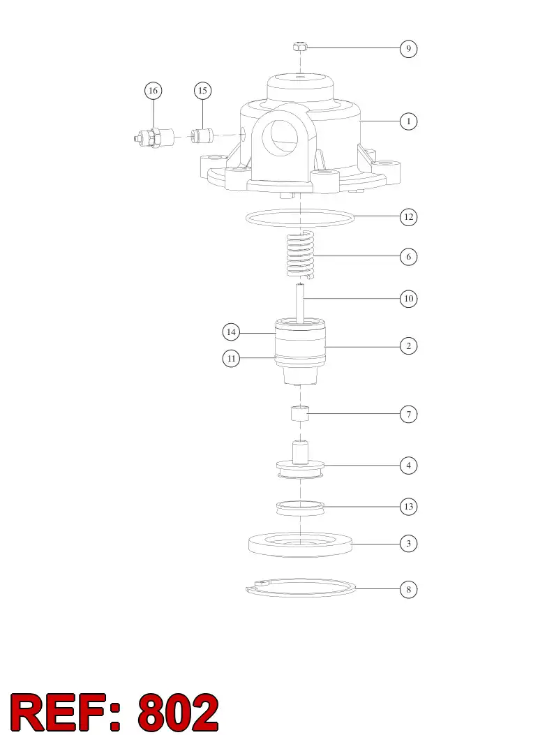 89555599 895 555 99 REPAIT KIT ASSY - Sandvik Technical Drawing