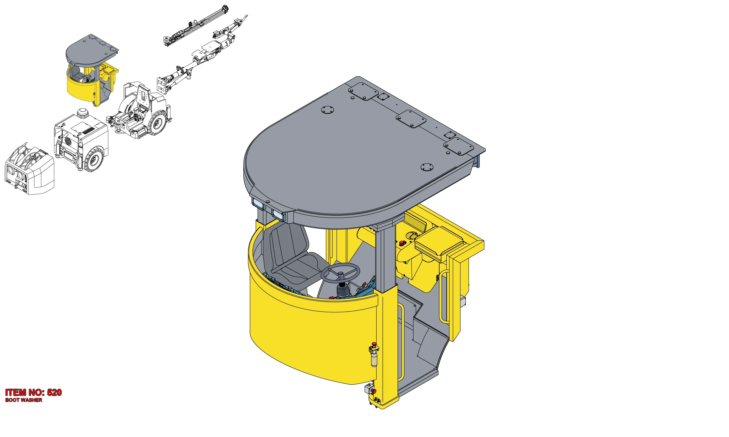 9106 0014 69 BOOT WASHER - Technical Drawing