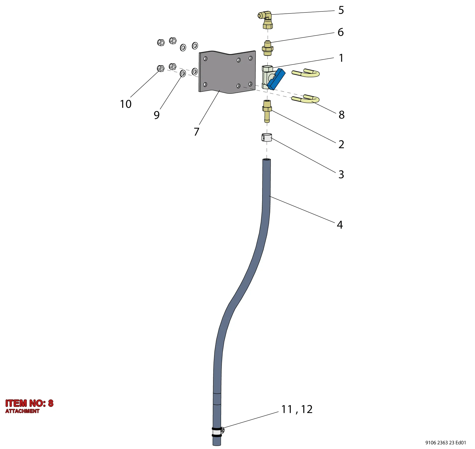 9106 0136 35 ATTACHMENT - Technical Drawing