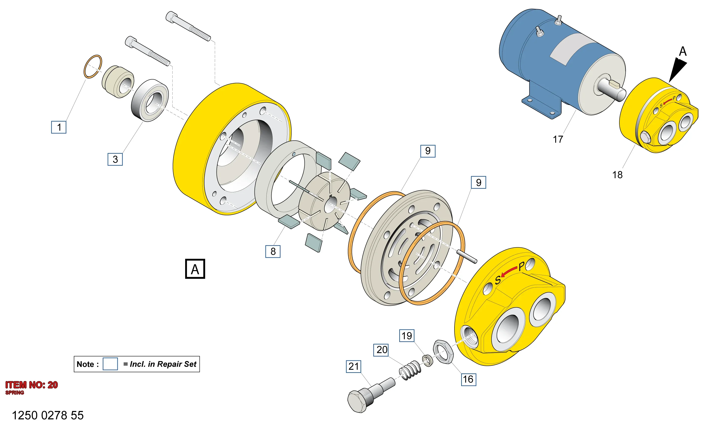 9106 1080 10 SPRING - Technical Drawing