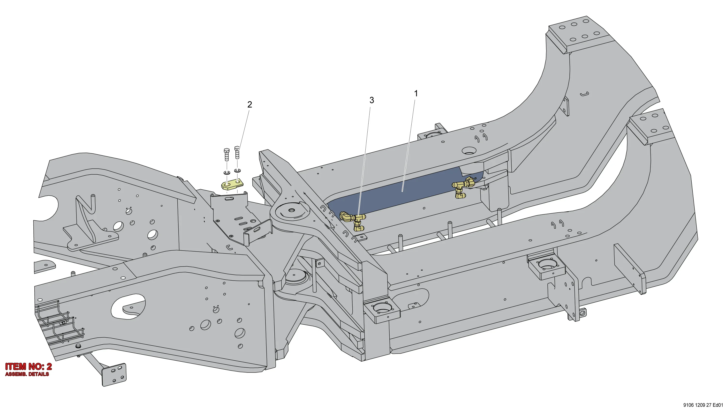 9106 1209 22 ASSEMB. DETAILS - Technical Drawing