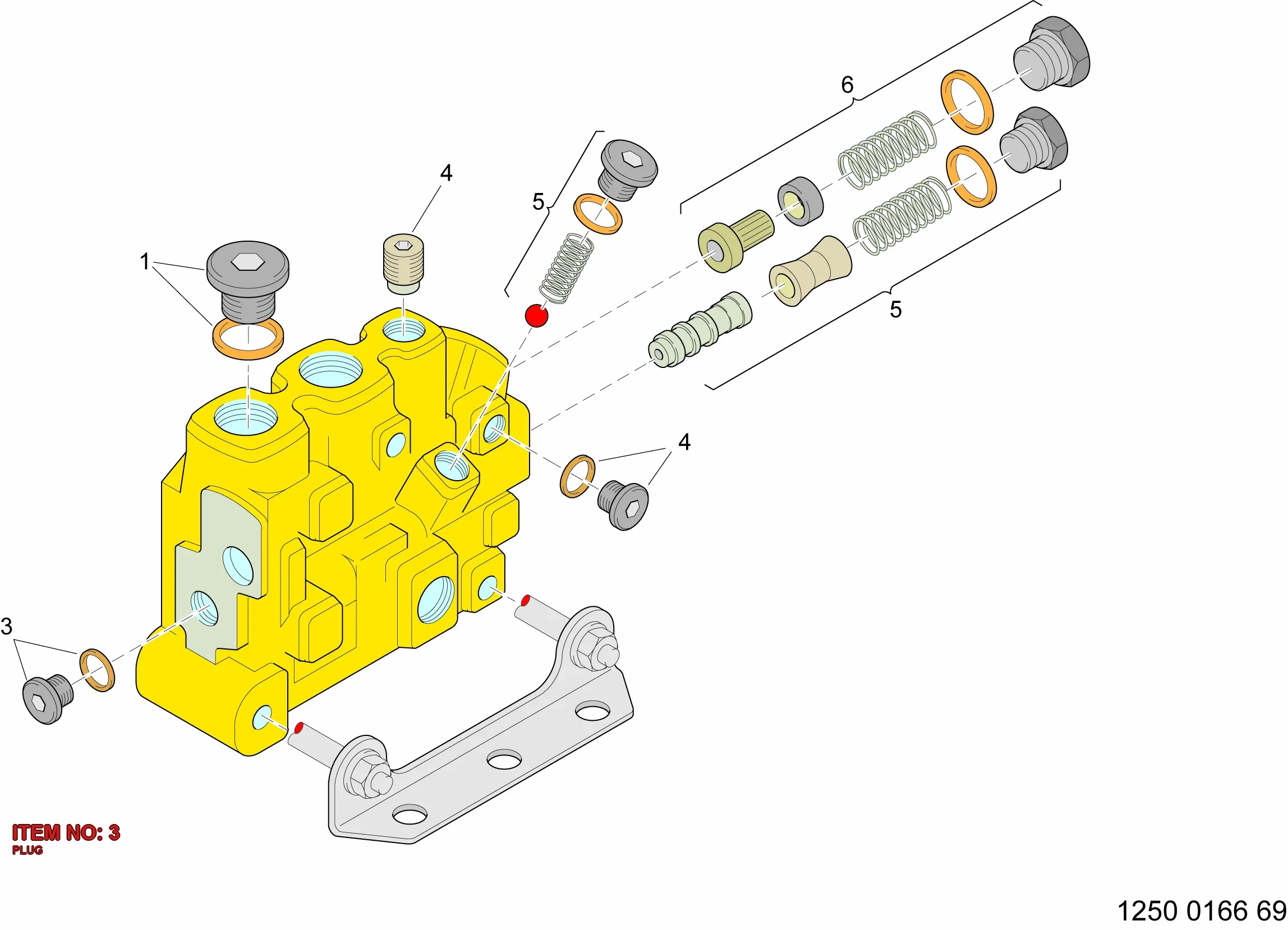 9106 1305 19 PLUG - Technical Drawing