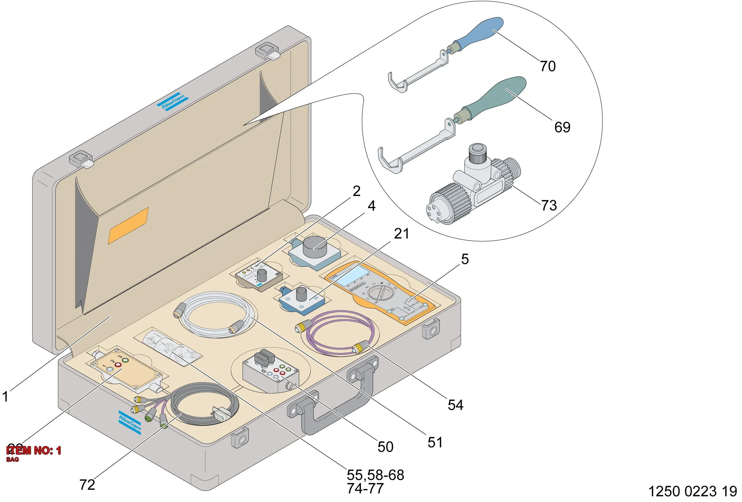 9106 1867 02 BAG - Technical Drawing