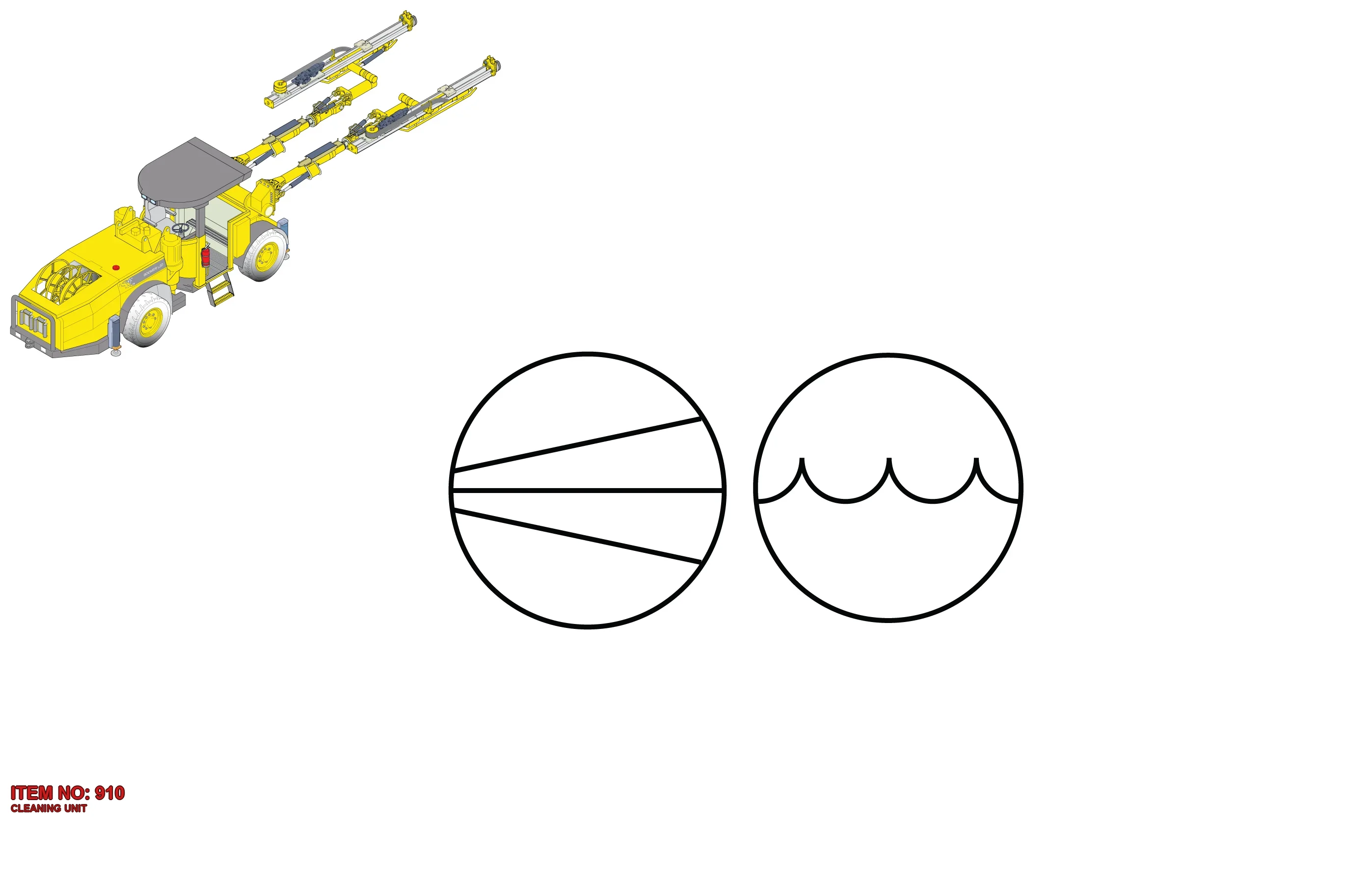 9106 1924 40 CLEANING UNIT - Technical Drawing