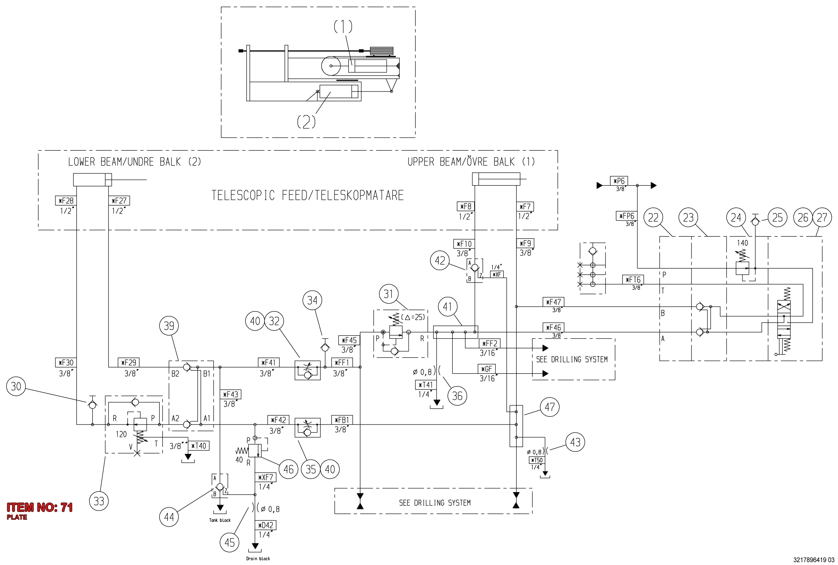 9106 2302 91 PLATE - Technical Drawing