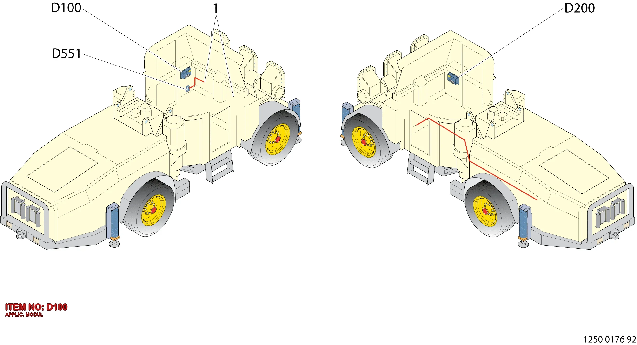 9106 9732 30 APPLIC. MODUL - Technical Drawing