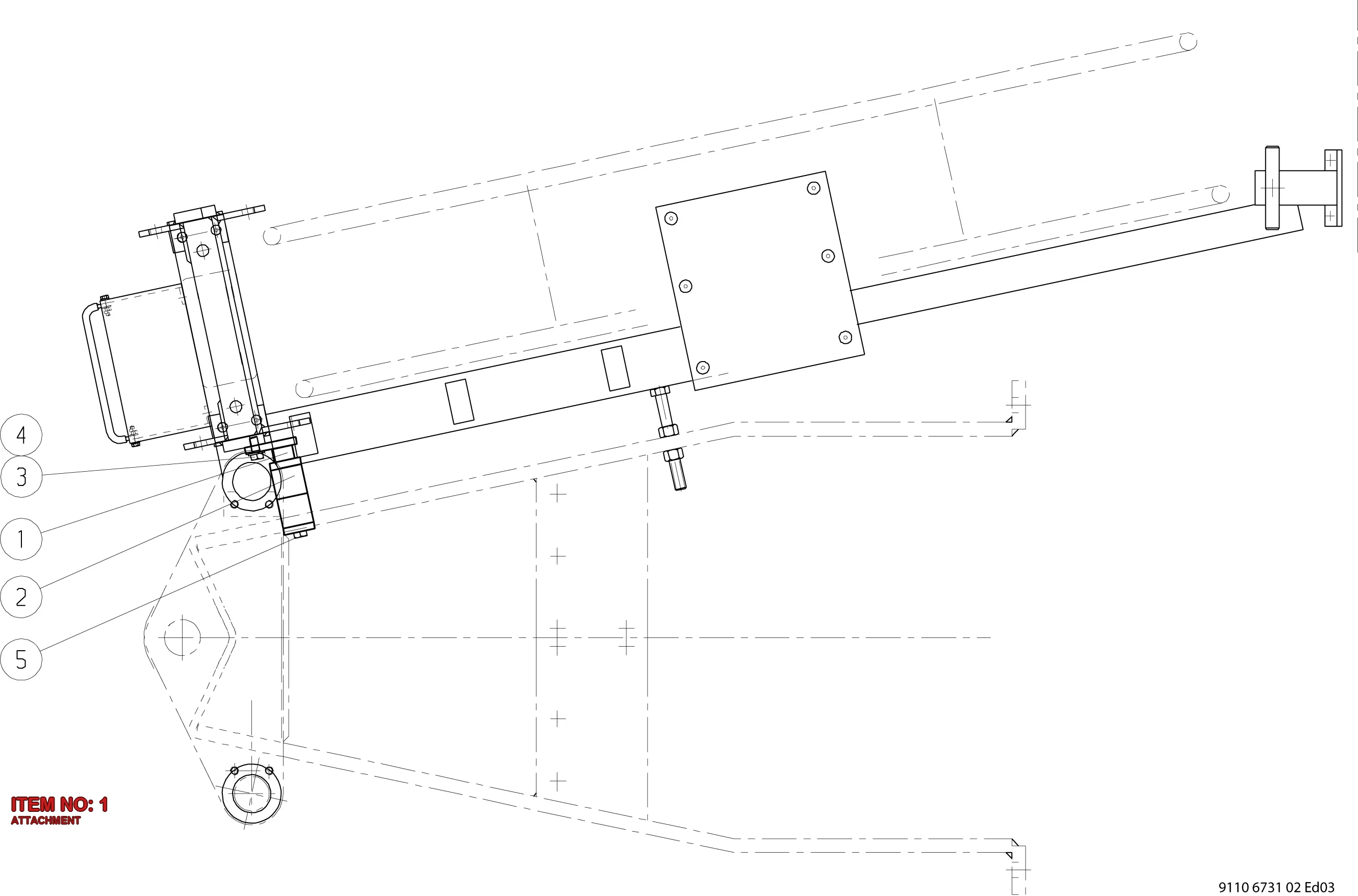 9110 6731 01 ATTACHMENT - Technical Drawing