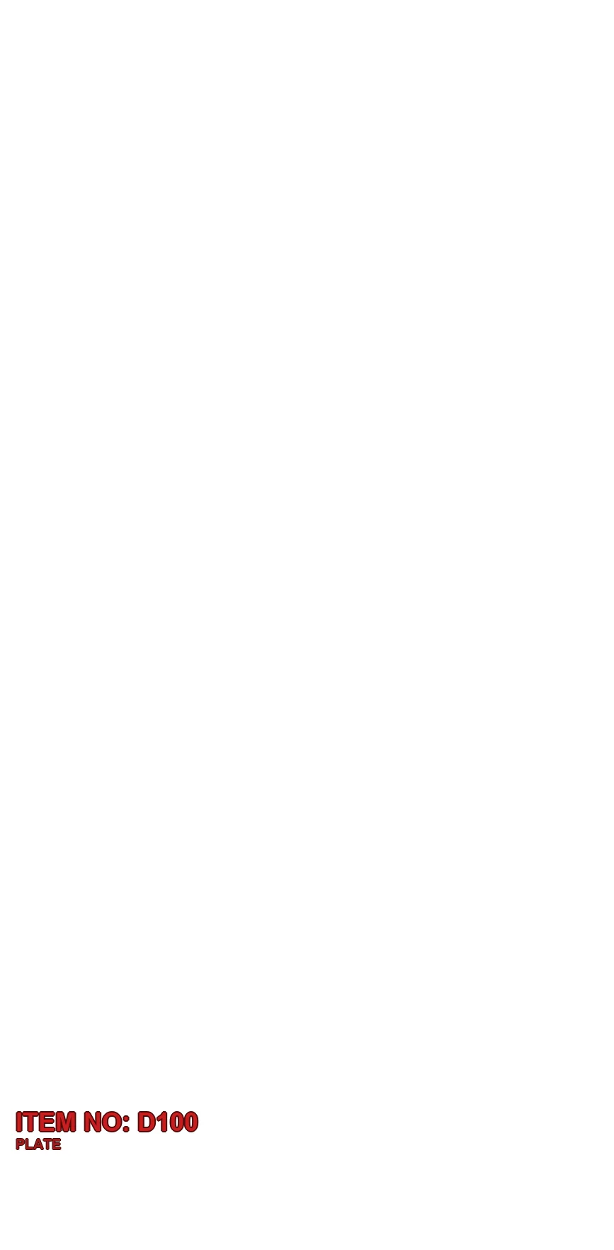 9110 9972 01 PLATE - Technical Drawing