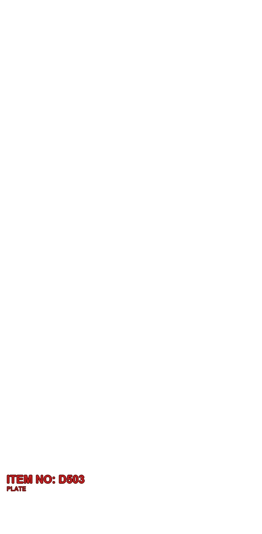9110 9972 34 PLATE - Technical Drawing