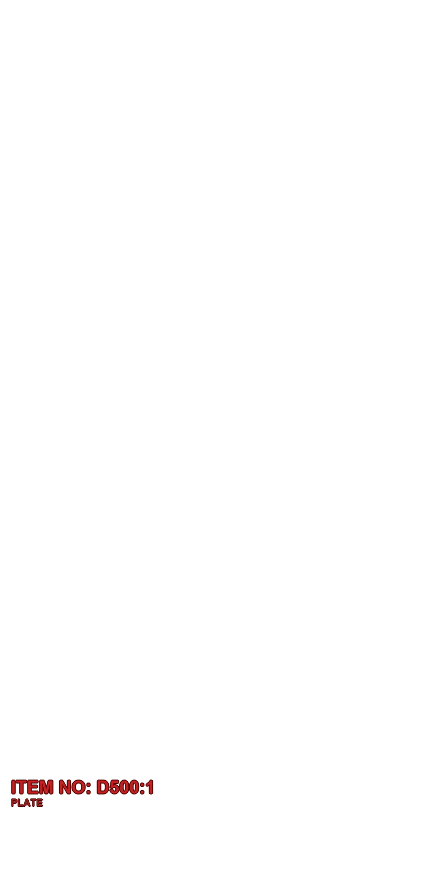 9110 9972 35 PLATE - Technical Drawing