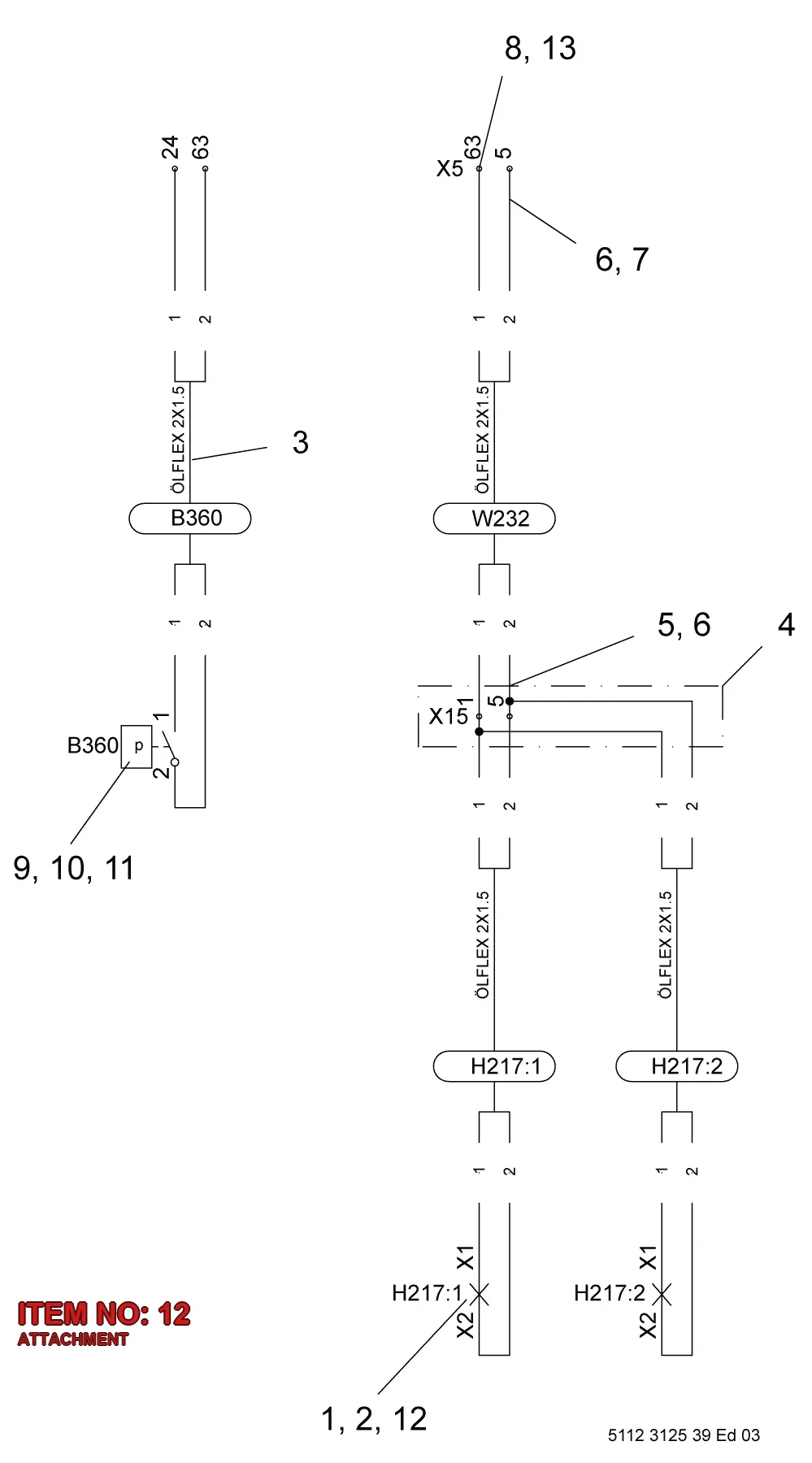 9110 9986 50 ATTACHMENT - Technical Drawing