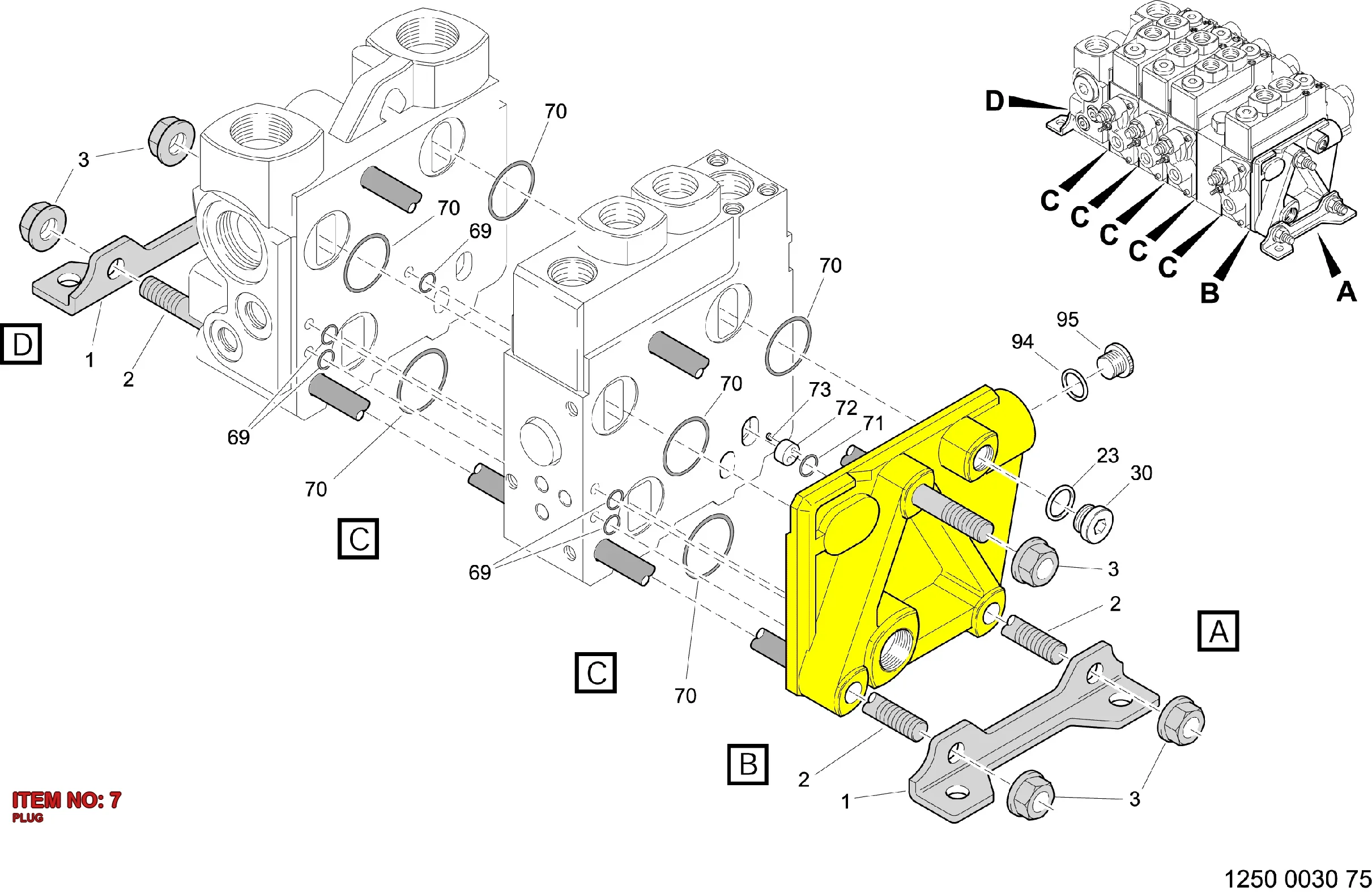 9120 0920 12 PLUG - Technical Drawing