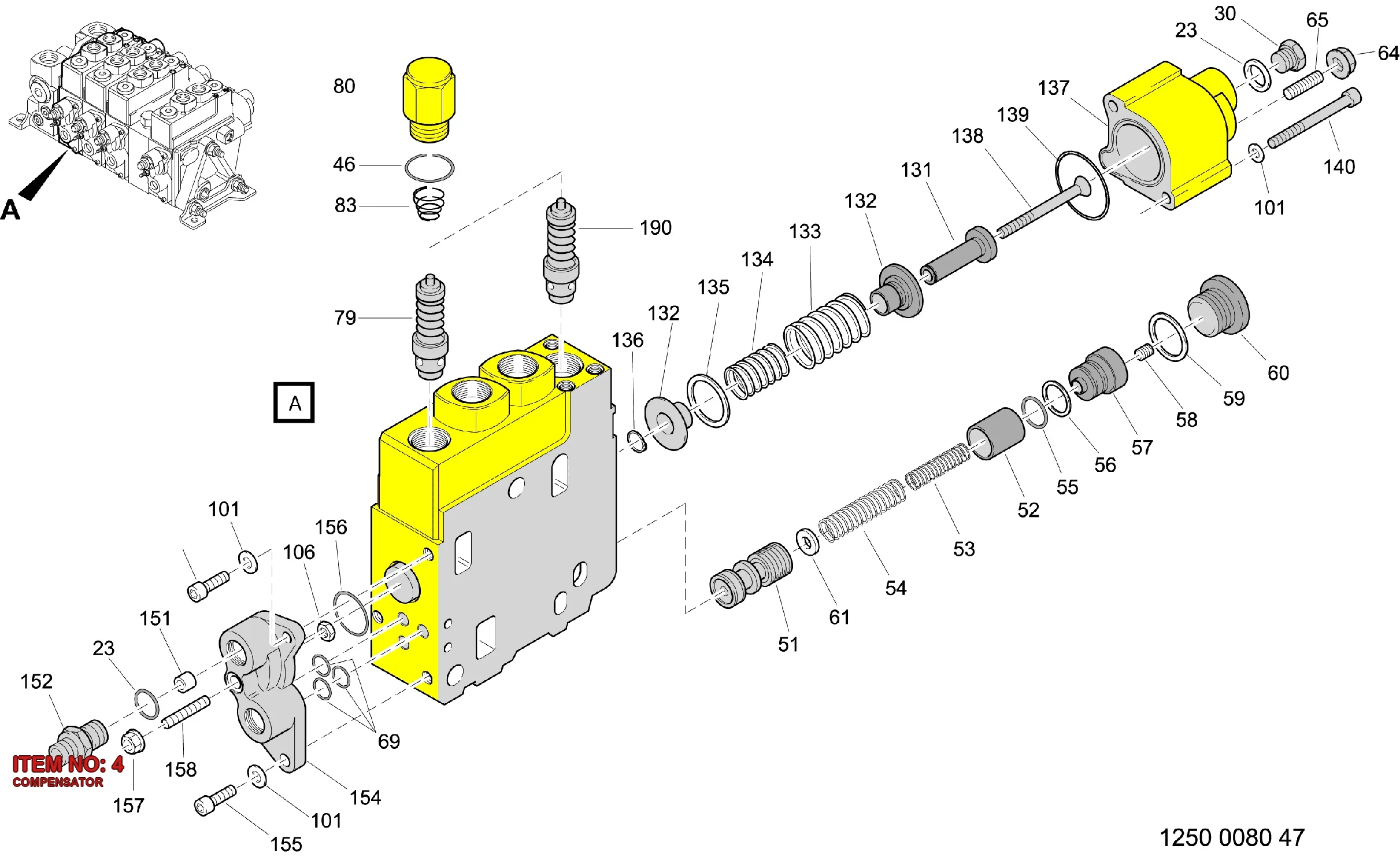 9120 0920 59 COMPENSATOR - Technical Drawing