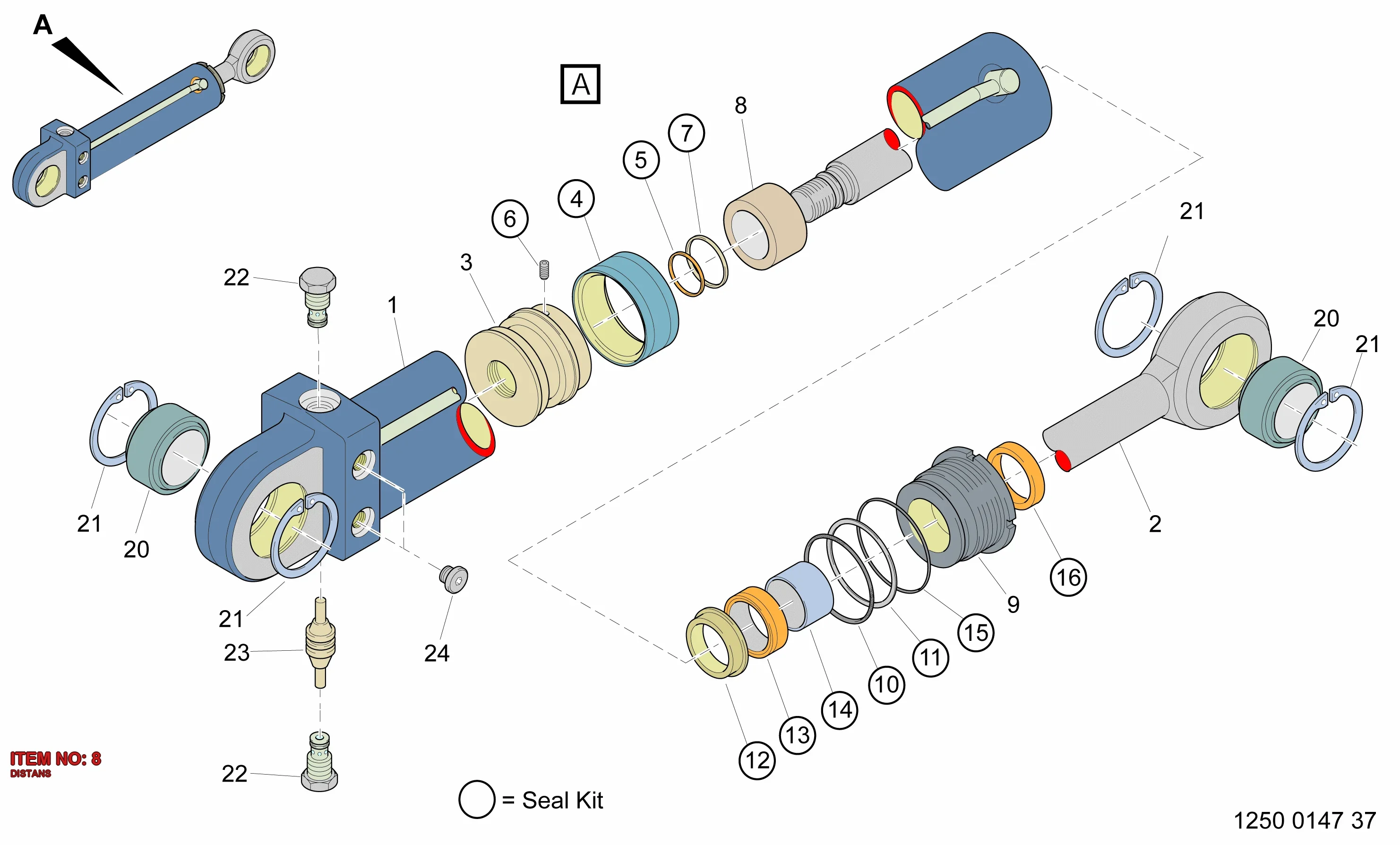 9123 4863 03 DISTANS - Technical Drawing