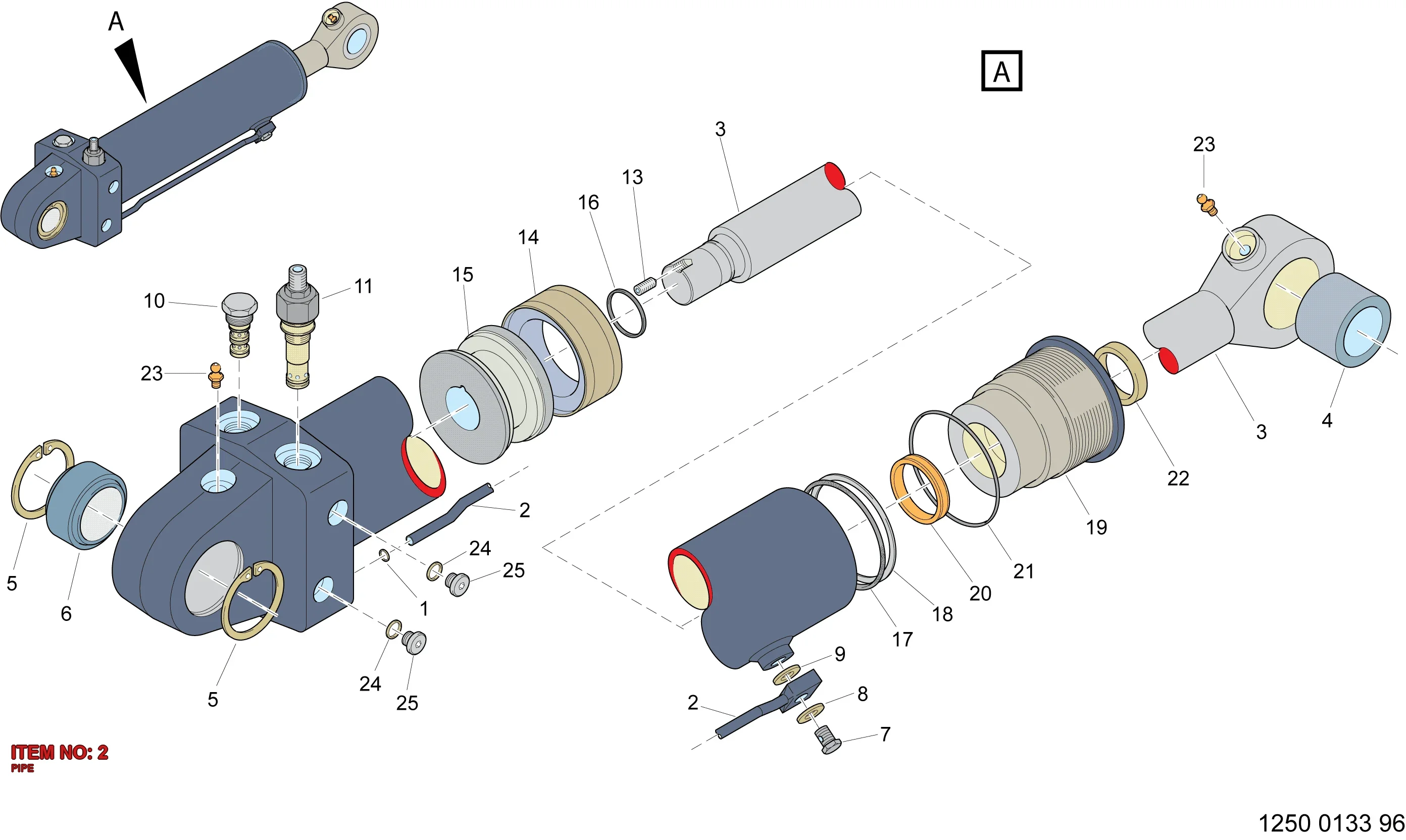 9126 4492 02 PIPE - Technical Drawing