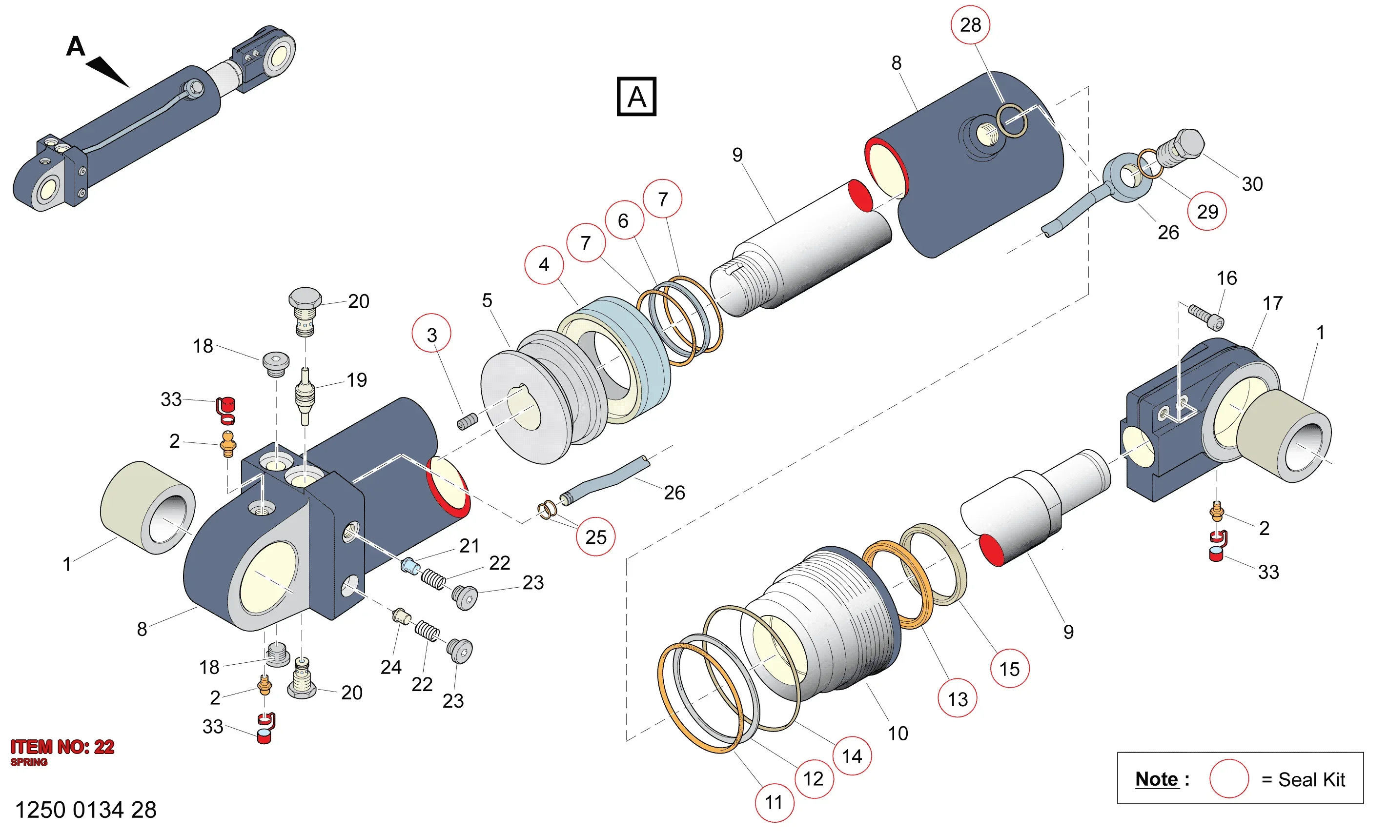 9127 2154 00 SPRING - Technical Drawing