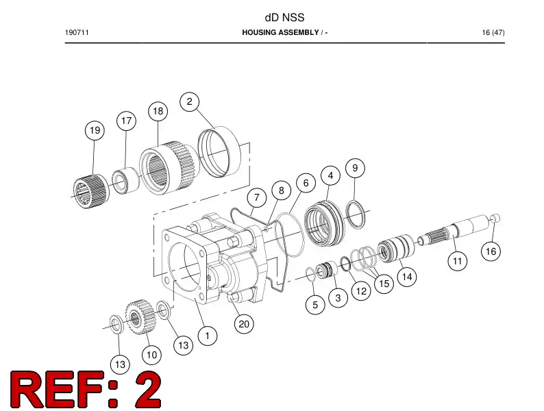 BG00051402b BG 000 514 02b Bushing - Sandvik Technical Drawing