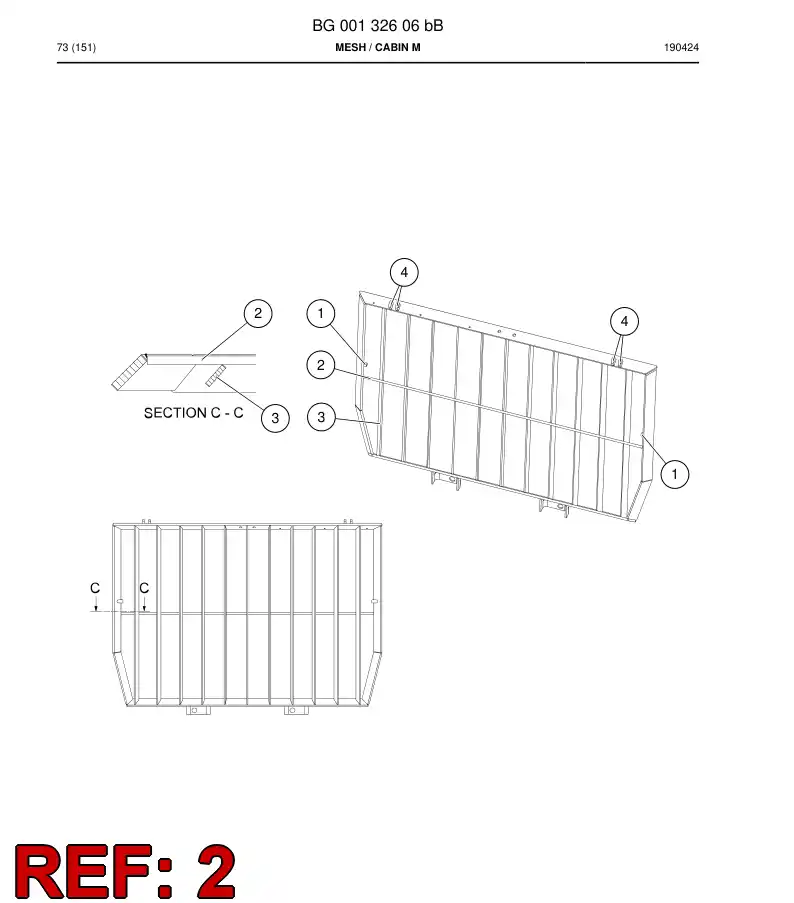 BG00132462a BG 001 324 62a Bar, Round - Sandvik Technical Drawing