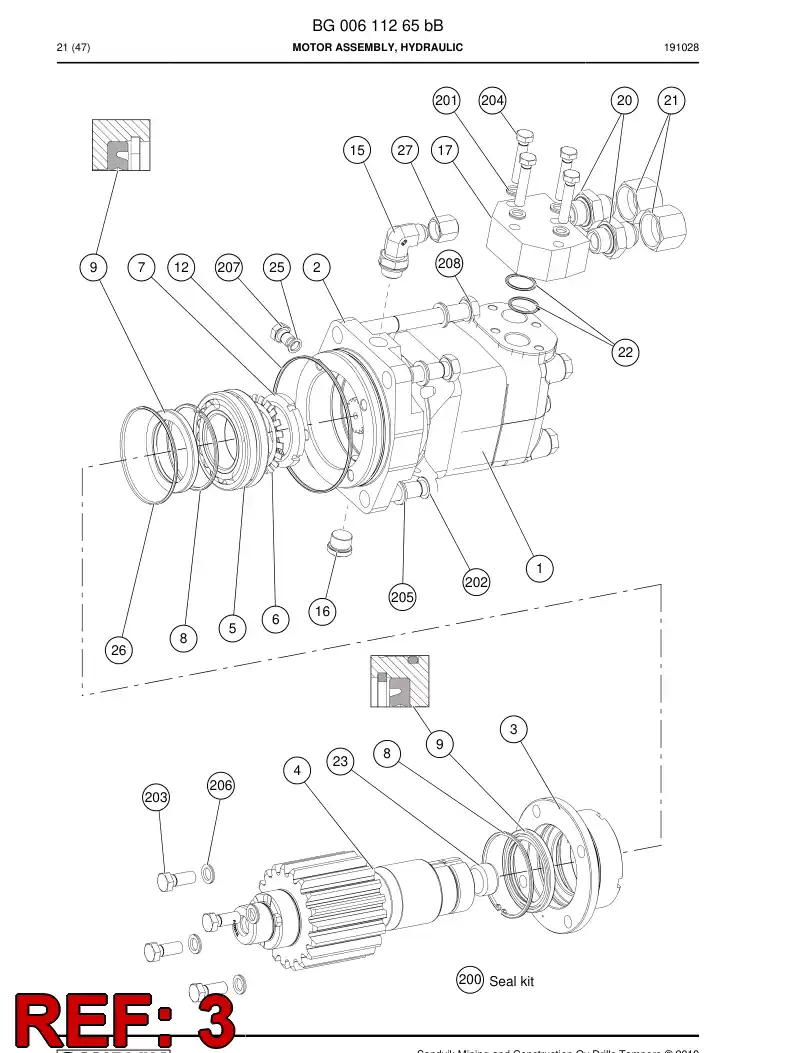 BG00136395a BG 001 363 95a Cover - Sandvik Technical Drawing