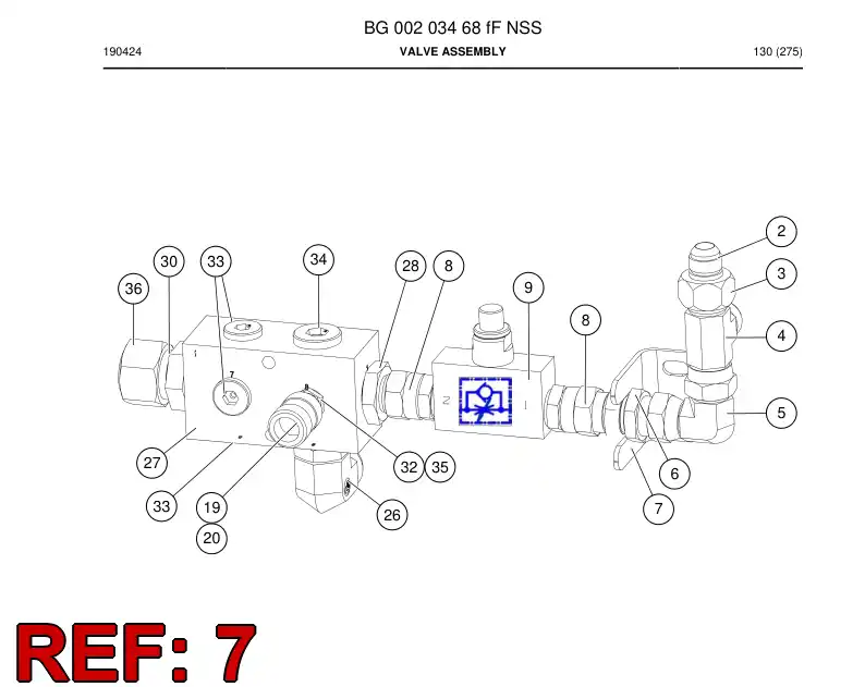 BG00137597c BG 001 375 97c Bracket - Sandvik Technical Drawing