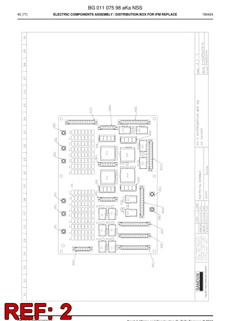 BG00194926t BG 001 949 26t Enclosure - Sandvik Technical Drawing