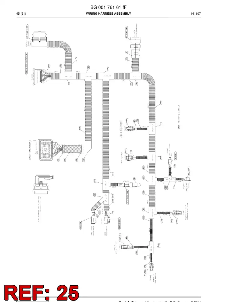 BG00200939a BG 002 009 39a Connector - Sandvik Technical Drawing