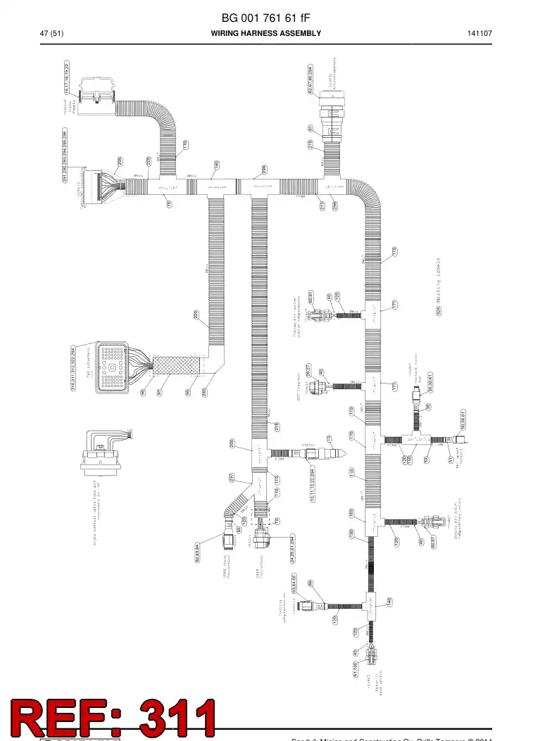 BG00201412a BG 002 014 12a Accessory Kit - Sandvik Technical Drawing