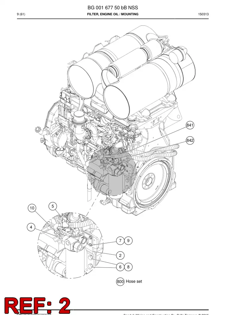 BG00205620b BG 002 056 20b Bracket - Sandvik Technical Drawing