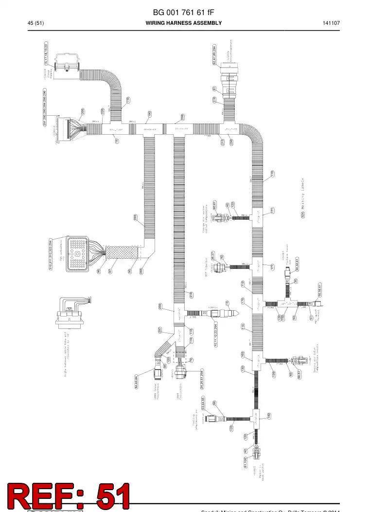 BG00208651a BG 002 086 51a Accessories, Connector - Sandvik Technical Drawing
