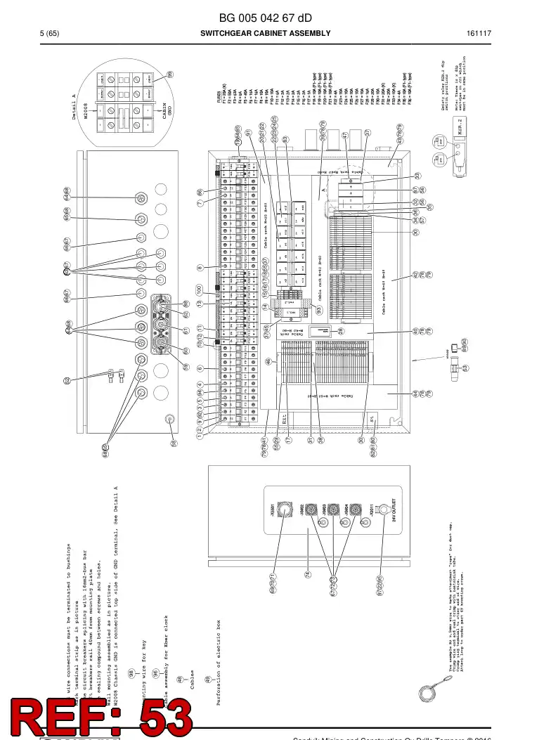 BG00209605c BG 002 096 05c Terminator - Sandvik Technical Drawing