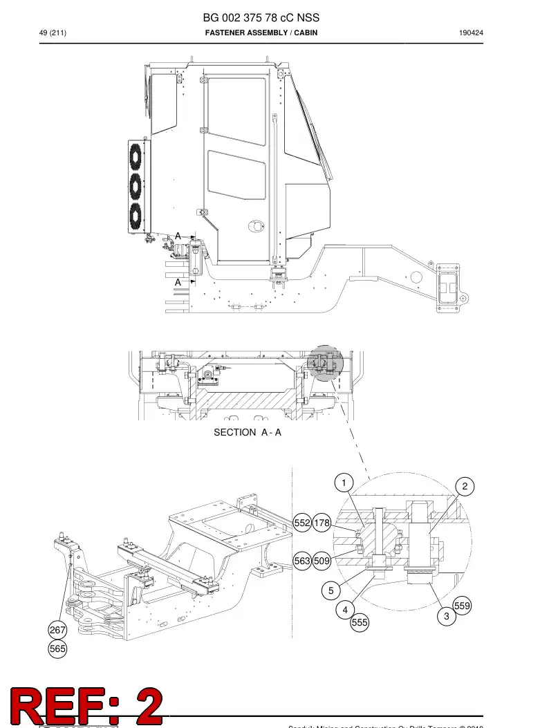 BG00210340a BG 002 103 40a Sleeve, Intermediate - Sandvik Technical Drawing