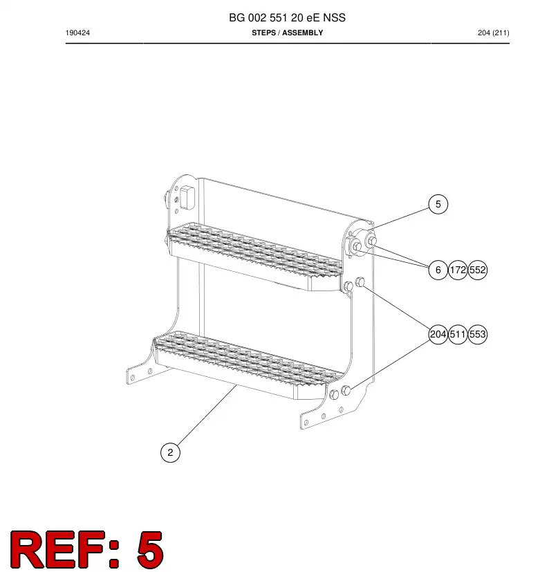 BG00210711a BG 002 107 11a Piece, Connecting - Sandvik Technical Drawing