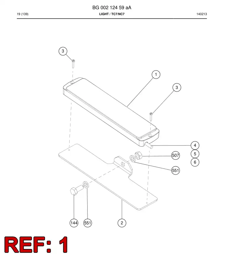 BG00212165c BG 002 121 65c Light - Sandvik Technical Drawing