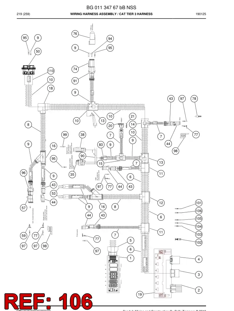 BG00213018a BG 002 130 18a Contact, Male - Sandvik Technical Drawing