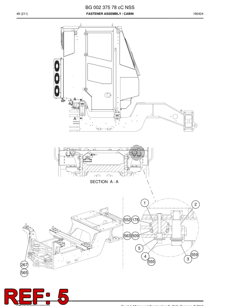 BG00213384a BG 002 133 84a Sleeve - Sandvik Technical Drawing