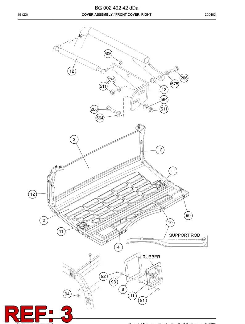 BG00214836b BG 002 148 36b Cover - Sandvik Technical Drawing