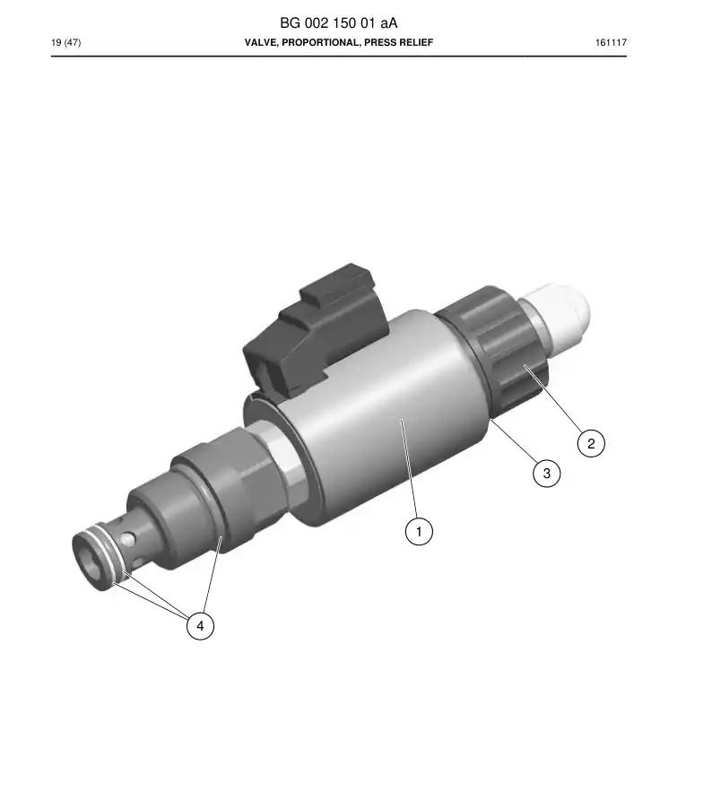 BG00215126a BG 002 151 26a Coil - Sandvik Technical Drawing
