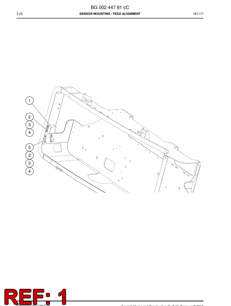 BG00219650a BG 002 196 50a Inclinometer - Sandvik Technical Drawing