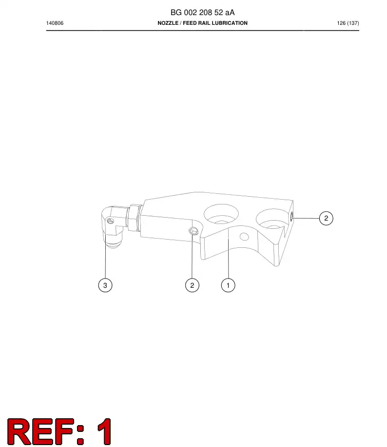 BG00219837a BG 002 198 37a Plate - Sandvik Technical Drawing