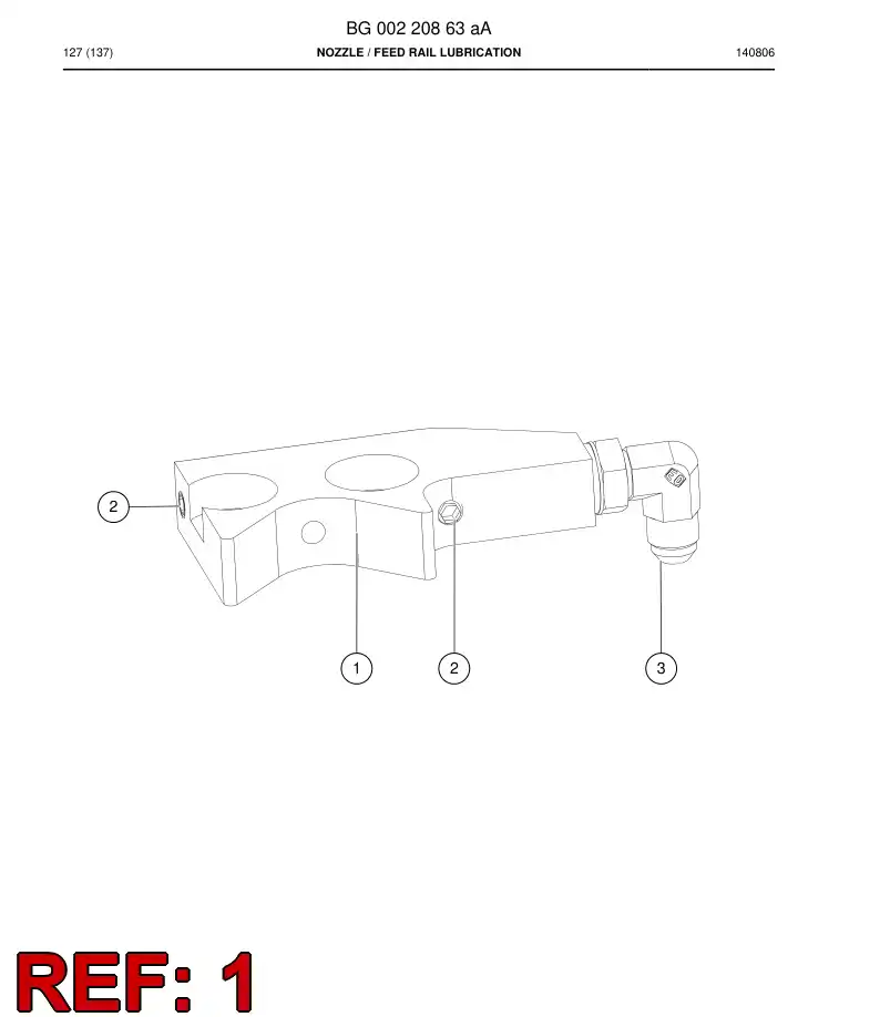 BG00220168a BG 002 201 68a Plate - Sandvik Technical Drawing