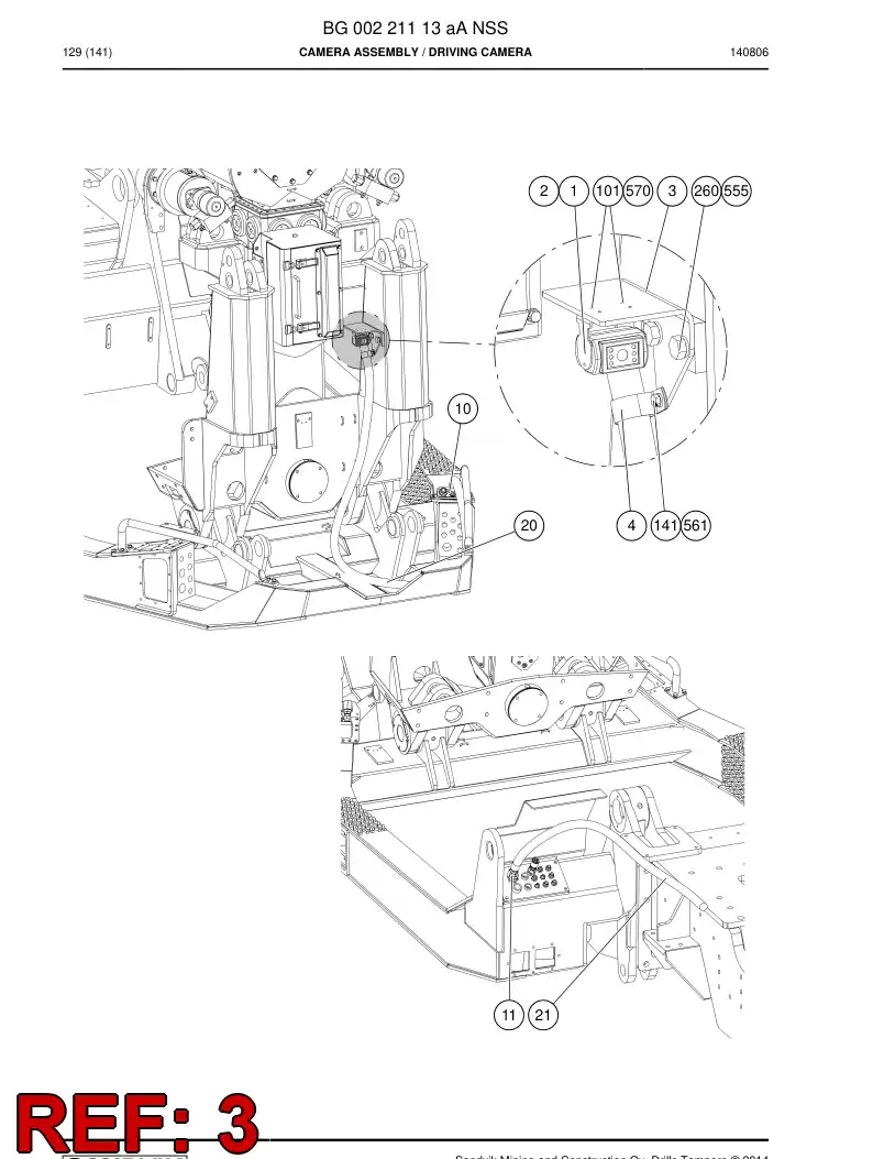BG00221569a BG 002 215 69a Plate - Sandvik Technical Drawing