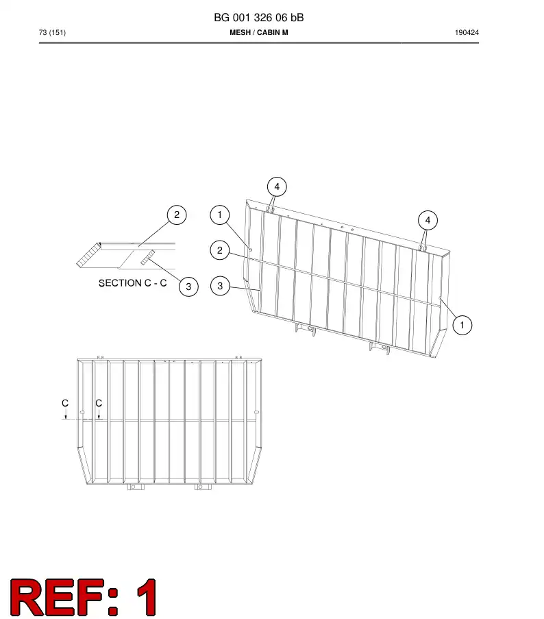 BG00225231a BG 002 252 31a Bar, Round - Sandvik Technical Drawing
