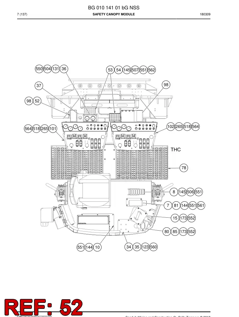 BG00226482a BG 002 264 82a Plate - Sandvik Technical Drawing