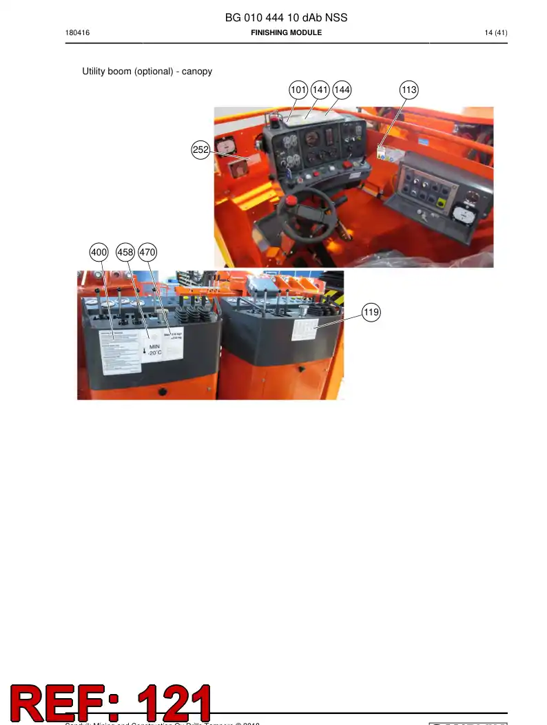 BG00229679a BG 002 296 79a Sign - Sandvik Technical Drawing