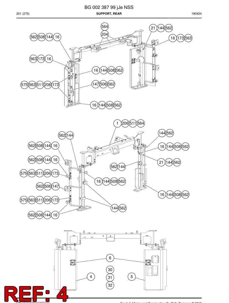 BG00232857a BG 002 328 57a Cover - Sandvik Technical Drawing