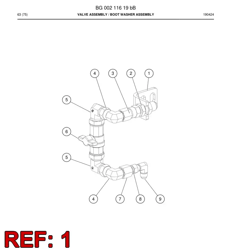 BG00233042c BG 002 330 42c Bracket - Sandvik Technical Drawing