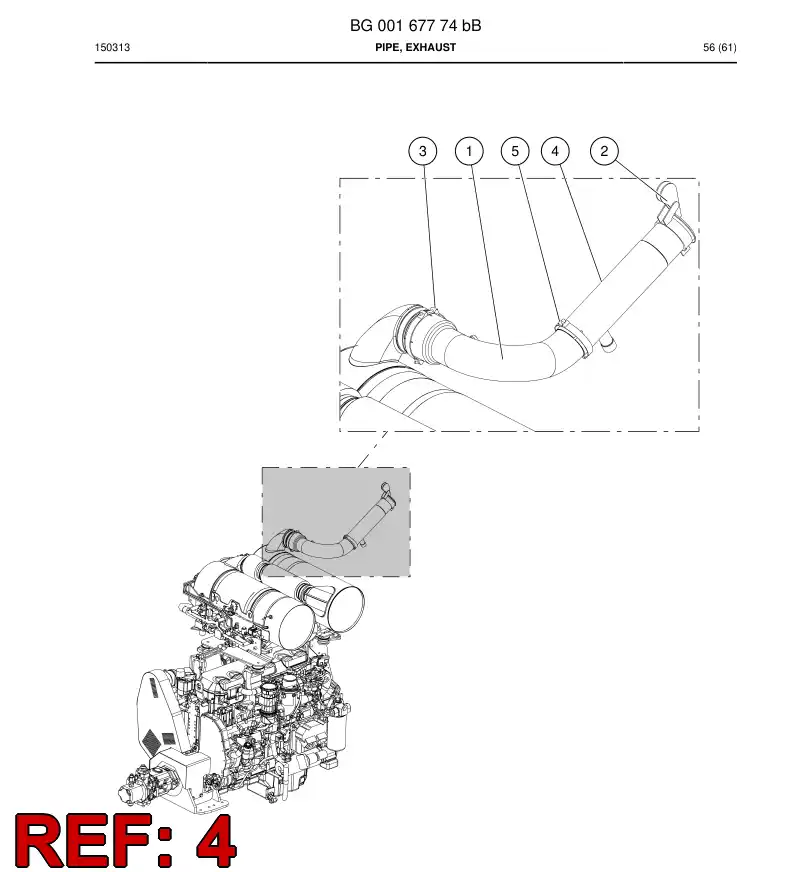 BG00234631b BG 002 346 31b Ejector - Sandvik Technical Drawing