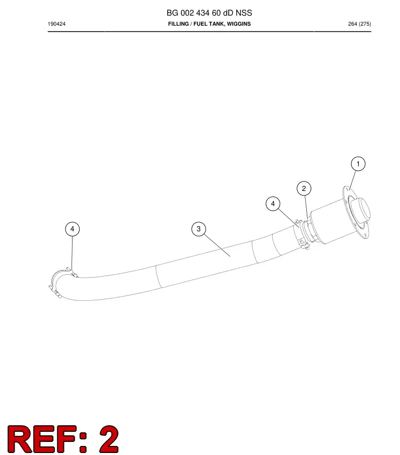 BG00241315a BG 002 413 15a Connector - Sandvik Technical Drawing