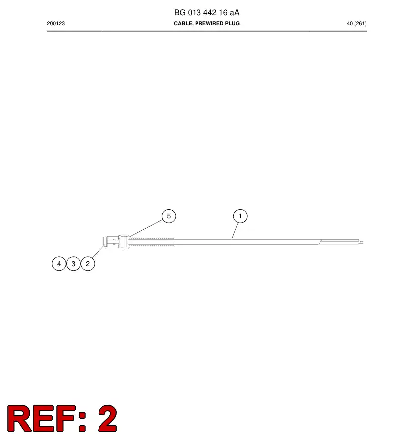BG00243034a BG 002 430 34a Connector - Sandvik Technical Drawing